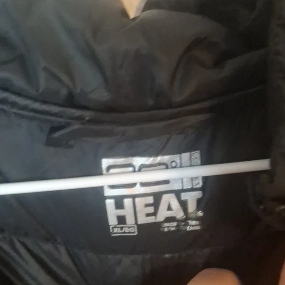 32 Degrees Black Puffer Jacket - Picture 2 of 6